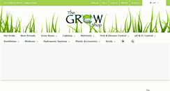 Desktop Screenshot of growshop.ie