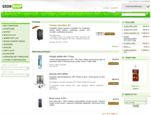 Tablet Screenshot of growshop.com.pl