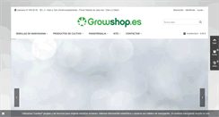 Desktop Screenshot of growshop.es